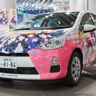 痛車イベントを開催してきたアムラックス東京が、アニメ コンテンツ エキスポ2013に出展（写真：アクア）