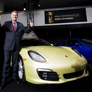 2013ワールドパフォーマンスカーオブザイヤーを受賞した新型ポルシェボクスター（ニューヨークモーターショー13）