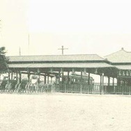 開業から2年後（1915年）の宇治駅。
