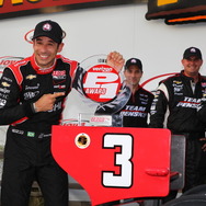 予選1位を獲得したカストロネベスだったが、エンジン交換で決勝は11番手スタートに（8位でゴール）。写真：IndyCar