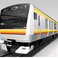 南武線用のE233系。6両編成35本が川崎～立川間で運用される。
