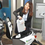 今年1月に公開された実質充電時間0分を可能にした充電ロッカー（鎌倉市）