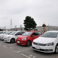 VW パサートとup!