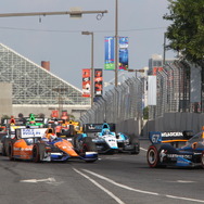 サバイバルレースとなったボルチモア戦。写真：IndyCar