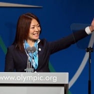 東京のプレゼンテーション（パラリンピックの佐藤真海選手）　(C) Getty Images