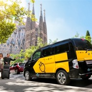 日産e-NV200のスペイン・バルセロナ市タクシー仕様車