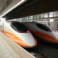 台湾高速鉄道の700T形。東海道・山陽新幹線の700系をベースに開発された。
