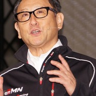トヨタ自動車の豊田章男社長（東京オートサロン2014）