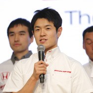 2013年チャンピオンの山本尚貴は今季もチーム無限でSFを戦う。写真：Honda