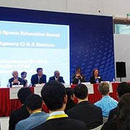 JAXA樋口副理事長との懇談会（IAC 2013）