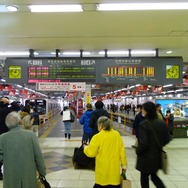 2013年3月の地下化により閉鎖された、東急東横線の旧・渋谷駅。現在は解体工事が進められており、敷地の一部は埼京線ホームの設置スペースとして活用される。