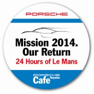 Le Mans ×Porsche Cafeオリジナルステッカー