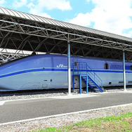鉄道総合技術研究所・風洞技術センター（滋賀県米原市梅ケ原）にある300X、STAR21、WIN350など。