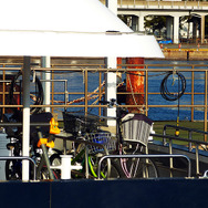 サイクルシップに自転車をそのまま載せて千葉港から浦安マリーナへ
