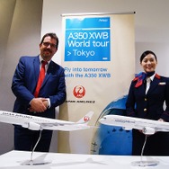 日本航空向けの機体引渡しは2019年を予定。