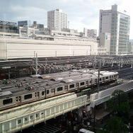 総武快速線の電車留置線がある錦糸町駅