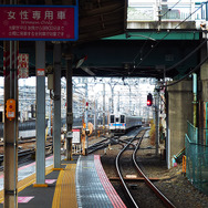 東武鉄道大宮駅で行なわれた鉄道むすめスカイツリートレイン出発式（2015年1月17日）