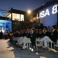 BMWオラクル、アメリカズカップ挑戦艇「USA 87」命名式