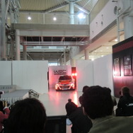 発表会に「ヤリス WRC」のテストカーが登場。