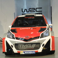 「ヤリス WRC」のテストカー。