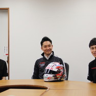 スーパー耐久に参戦する日産自動車大学校チームの共同会見
