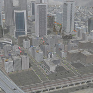 大都会の高層ビル群が立ち並ぶ新マップ