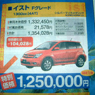 【新車値引き情報】10万、20万、30万円…ガサッと引きます、負けます