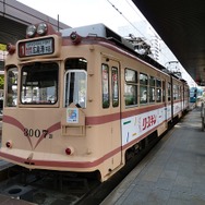広島電鉄は750形と3000形をミャンマーに譲渡する。写真は3005・3006号と同型の3007号。