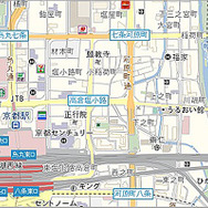 標準マップ（京都駅周辺）
