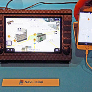 NaviFusion Platformを搭載したデモ機