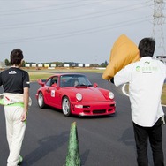 NEXCO東日本が開催した高速道路での安全運転技術向上を狙ったレッスン（22日・筑波サーキット）