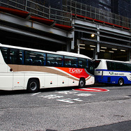 東武バスとジェイアールバス関東（東京駅）