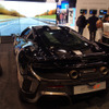 メイン展示として出展されたマクラーレン「675LT」。ここにデジタルコックピットシステムが搭載された
