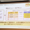 基本メニューは、Aプランのみ