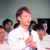 GT500からの引退を発表する脇阪寿一選手