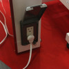 AC出力は定格300W、最大350W。スマホやタブレット等の充電だけでなく、電子レンジや電子ポット、小型冷蔵庫なども動作可能（撮影：防犯システム取材班）
