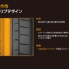 中央応答型リブデザイン
