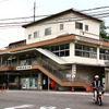 長野原草津口駅旧駅舎、2012年夏ごろ