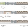 「GINBI SHINKANSEN」の平面図。