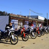モトスポーツランドしどき（福島県いわき市）にて開催されたCRF1000L Africa Twinメディア向け試乗会。