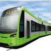 3月1日から運行される5002号のイメージ。5001号のピンクに対し、車体塗装はライトグリーンを採用する。