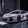 新型アウディR8 LMSの開発シーン画像。