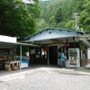 大井川鐵道井川線の終点・井川駅。同駅を含む接岨峡温泉～井川間が土砂崩れの影響により不通となっているが、11月頃に再開の見込みとなった。