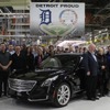 GMの米国ミシガン州デトロイトハムトラムク工場で生産が開始されたキャデラックCT6