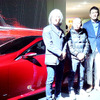 谷川じゅんじ氏、アーティスト・平川紀道氏、「LC500」デザイナー・森忠雄氏が登壇したトークショー「人間の感性とテクノロジーが切り開く、表現の新しい地平」（六本木ヒルズ森タワー52階 東京シティビュー、3月15日）