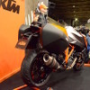 本邦初公開となったKTMのスーパースポーツツアラー1290 SUPER DUKE GT。
