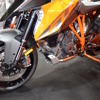 本邦初公開となったKTMのスーパースポーツツアラー1290 SUPER DUKE GT。