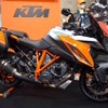 本邦初公開となったKTMのスーパースポーツツアラー1290 SUPER DUKE GT。