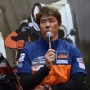 ダカールラリーで完走を果たした三橋淳選手のトークショー。