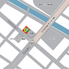 「三井のリパーク」中州第3駐車場 地図